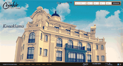 Desktop Screenshot of bizcevahirhotelistanbul.com